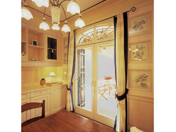 KLIMA 80 - Mahogany patio door by CARMINATI SERRAMENTI - view 2